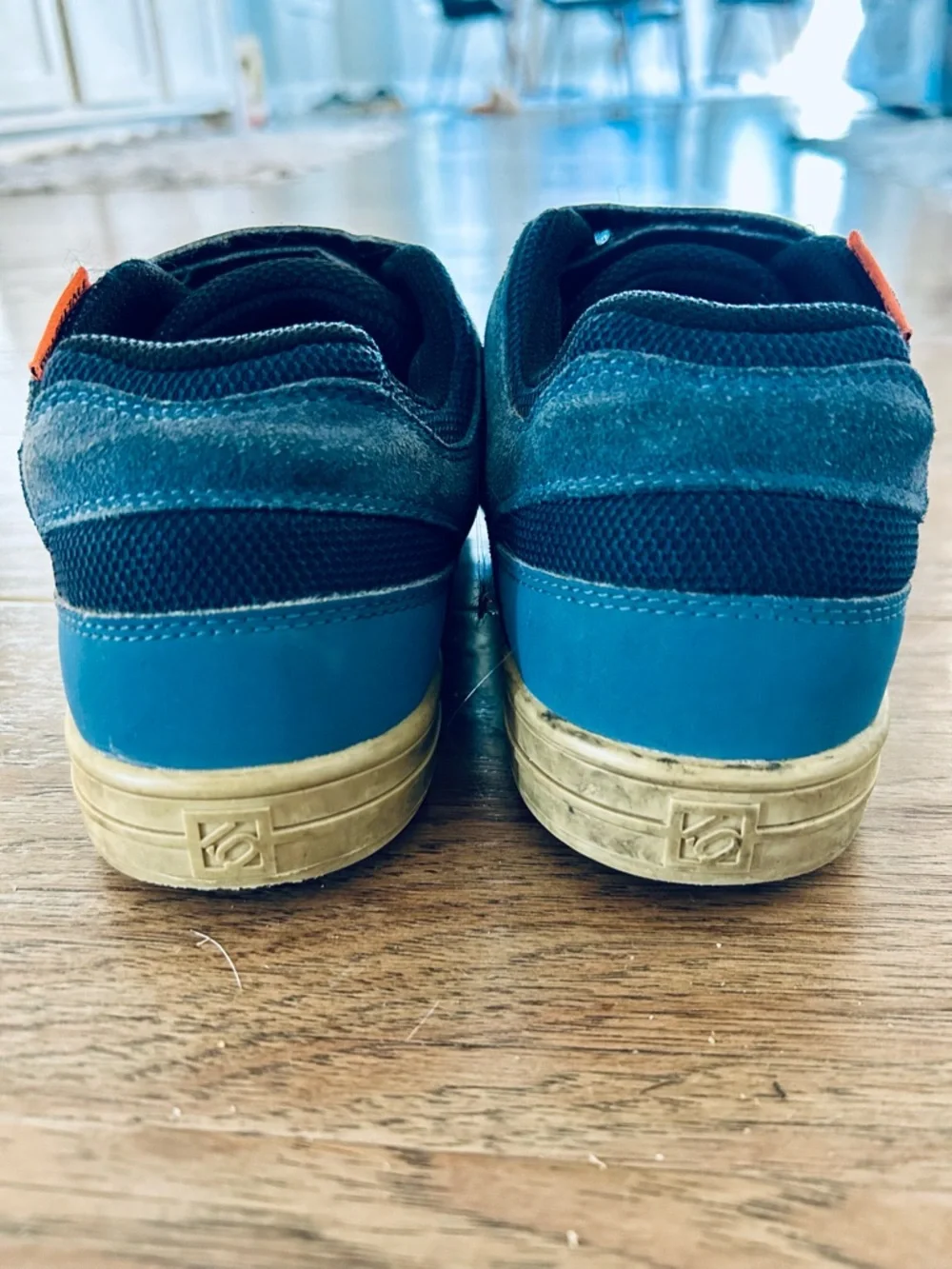 Kids Blue Velcro Sneakers